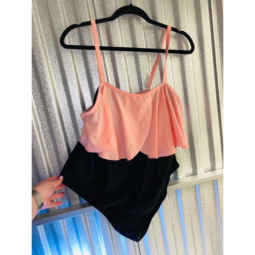 SHEIN One Piece Plus Size Bathing Suit